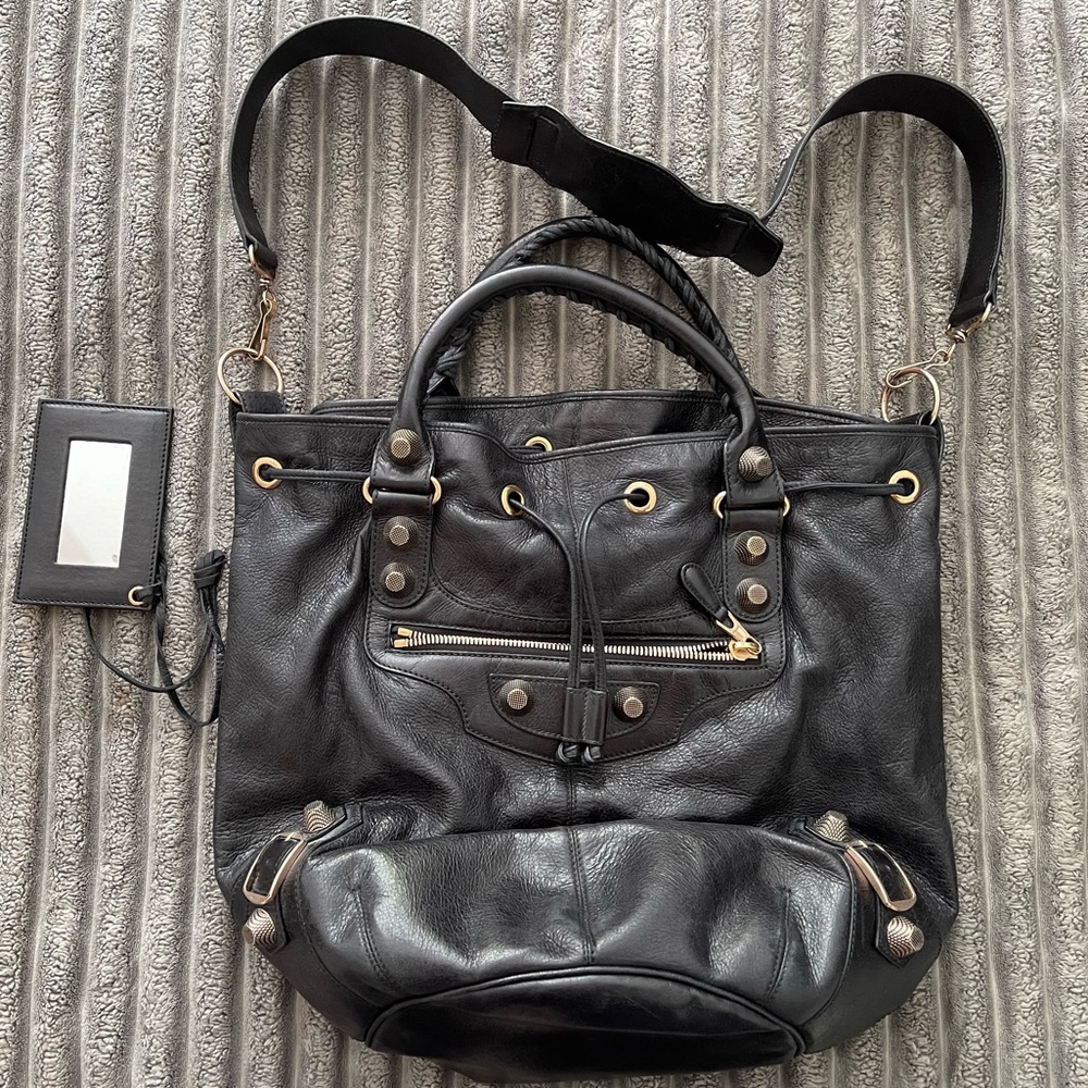 Balenciaga Giant PomPon bag